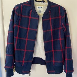 🎉 2/$20 🎉 Plaid Winter Jacket Old Navy EUC